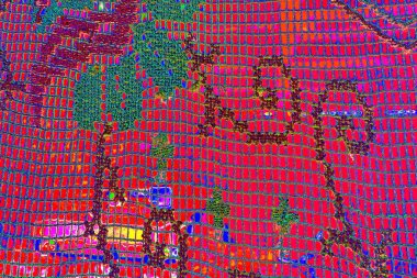 yaratıcı ve tasarım sanatı, kopyalama alanı duvar kağıdı, soyut renkli doku arkaplanı  