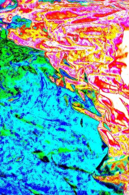 yaratıcı ve tasarım sanatı, kopyalama alanı duvar kağıdı, soyut renkli doku arkaplanı  