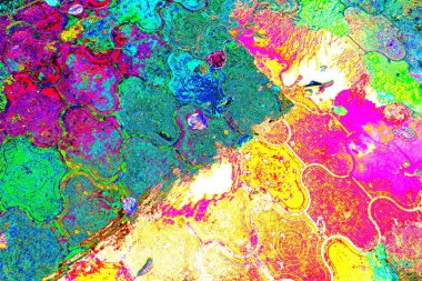 yaratıcı ve tasarım sanatı, kopyalama alanı duvar kağıdı, soyut renkli doku arkaplanı  