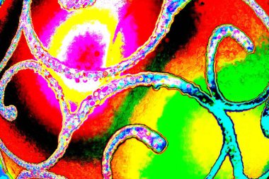 yaratıcı ve tasarım sanatı, kopyalama alanı duvar kağıdı, soyut renkli doku arkaplanı