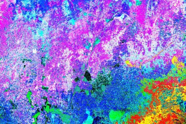 yaratıcı ve tasarım sanatı, kopyalama alanı duvar kağıdı, soyut renkli doku arkaplanı  