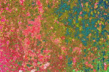 Metal boya dokusu ve arkaplan