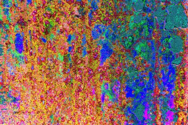 Metal boya dokusu ve arkaplan