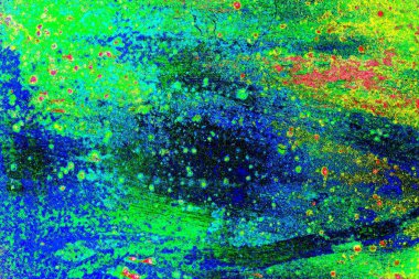 Çizik ve çatlaklarla metal doku