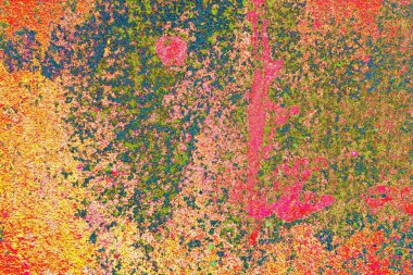 Metal boya dokusu ve arkaplan