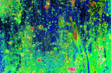 Çizik ve çatlaklarla metal doku