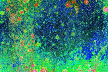 Çizik ve çatlaklarla metal doku