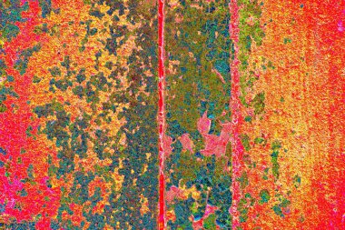 Metal boya dokusu ve arkaplan