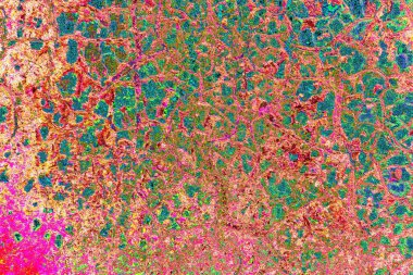 Metal boya dokusu ve arkaplan