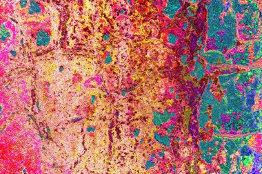 Metal boya dokusu ve arkaplan