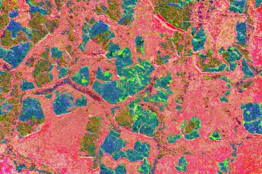 Metal boya dokusu ve arkaplan