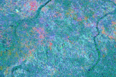 yaratıcı ve tasarım sanatı, kopyalama alanı duvar kağıdı, soyut renkli doku arkaplanı  