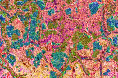 Metal boya dokusu ve arkaplan