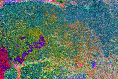 yaratıcı ve tasarım sanatı, kopyalama alanı duvar kağıdı, soyut renkli doku arkaplanı  