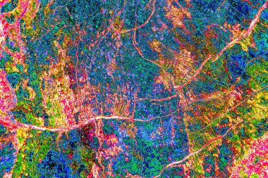 yaratıcı ve tasarım sanatı, kopyalama alanı duvar kağıdı, soyut renkli doku arkaplanı  