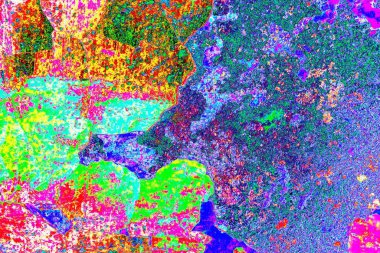 yaratıcı ve tasarım sanatı, kopyalama alanı duvar kağıdı, soyut renkli doku arkaplanı  