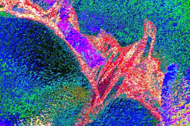 yaratıcı ve tasarım sanatı, kopyalama alanı duvar kağıdı, soyut renkli doku arkaplanı  