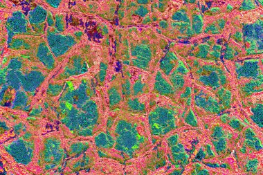 Metal boya dokusu ve arkaplan