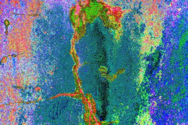 yaratıcı ve tasarım sanatı, kopyalama alanı duvar kağıdı, soyut renkli doku arkaplanı  