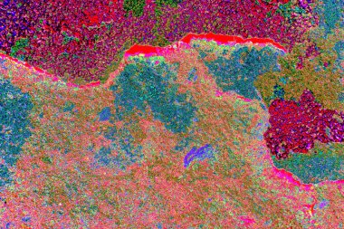 yaratıcı ve tasarım sanatı, kopyalama alanı duvar kağıdı, soyut renkli doku arkaplanı  