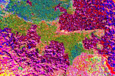 yaratıcı ve tasarım sanatı, kopyalama alanı duvar kağıdı, soyut renkli doku arkaplanı  