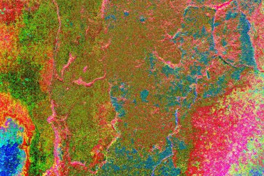 yaratıcı ve tasarım sanatı, kopyalama alanı duvar kağıdı, soyut renkli doku arkaplanı  