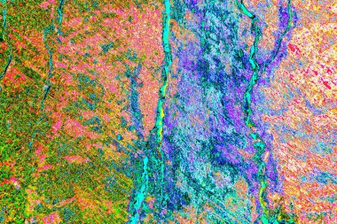 yaratıcı ve tasarım sanatı, kopyalama alanı duvar kağıdı, soyut renkli doku arkaplanı  