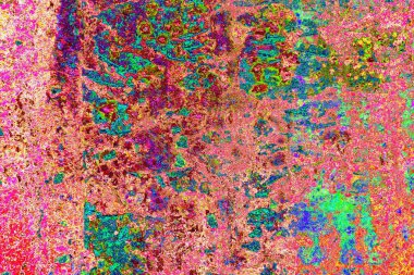 Metal boya dokusu ve arkaplan