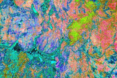 yaratıcı ve tasarım sanatı, kopyalama alanı duvar kağıdı, soyut renkli doku arkaplanı  