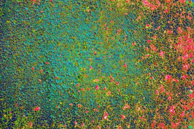 Metal boya dokusu ve arkaplan