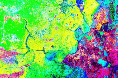 yaratıcı ve tasarım sanatı, kopyalama alanı duvar kağıdı, soyut renkli doku arkaplanı