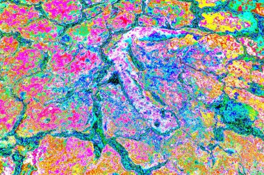 yaratıcı ve tasarım sanatı, kopyalama alanı duvar kağıdı, soyut renkli doku arkaplanı