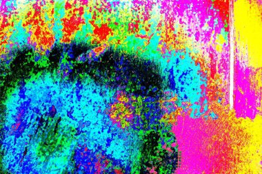 yaratıcı ve tasarım sanatı, kopyalama alanı duvar kağıdı, soyut renkli doku arkaplanı