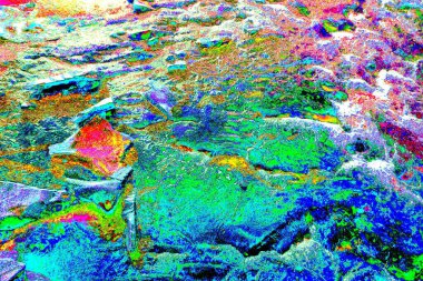 yaratıcı ve tasarım sanatı, kopyalama alanı duvar kağıdı, soyut renkli doku arkaplanı