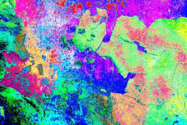 yaratıcı ve tasarım sanatı, kopyalama alanı duvar kağıdı, soyut renkli doku arkaplanı