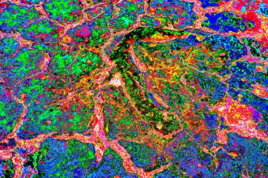 yaratıcı ve tasarım sanatı, kopyalama alanı duvar kağıdı, soyut renkli doku arkaplanı