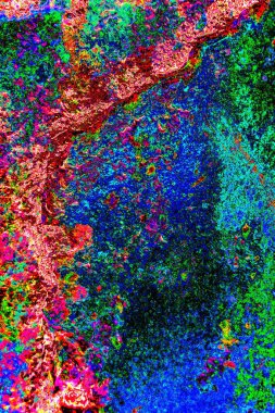 yaratıcı ve tasarım sanatı, kopyalama alanı duvar kağıdı, soyut renkli doku arkaplanı