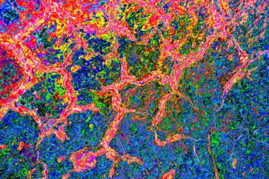 yaratıcı ve tasarım sanatı, kopyalama alanı duvar kağıdı, soyut renkli doku arkaplanı