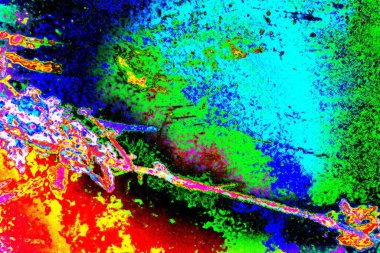 yaratıcı ve tasarım sanatı, kopyalama alanı duvar kağıdı, soyut renkli doku arkaplanı