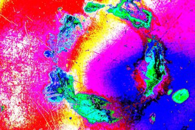 yaratıcı ve tasarım sanatı, kopyalama alanı duvar kağıdı, soyut renkli doku arkaplanı