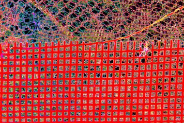 yaratıcı ve tasarım sanatı, kopyalama alanı duvar kağıdı, soyut renkli doku arkaplanı