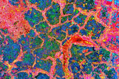 yaratıcı ve tasarım sanatı, kopyalama alanı duvar kağıdı, soyut renkli doku arkaplanı