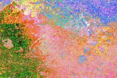 yaratıcı ve tasarım sanatı, kopyalama alanı duvar kağıdı, soyut renkli doku arkaplanı