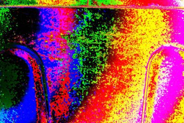 yaratıcı ve tasarım sanatı, kopyalama alanı duvar kağıdı, soyut renkli doku arkaplanı