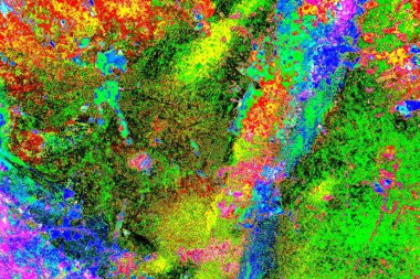 yaratıcı ve tasarım sanatı, kopyalama alanı duvar kağıdı, soyut renkli doku arkaplanı