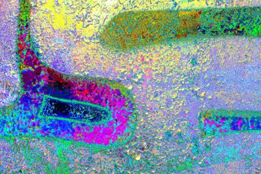 yaratıcı ve tasarım sanatı, kopyalama alanı duvar kağıdı, soyut renkli doku arkaplanı