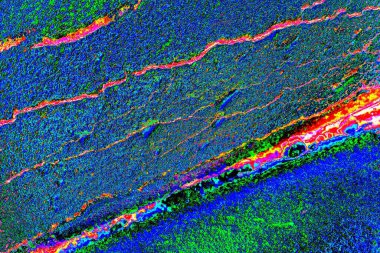 yaratıcı ve tasarım sanatı, kopyalama alanı duvar kağıdı, soyut renkli doku arkaplanı