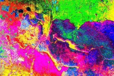 yaratıcı ve tasarım sanatı, kopyalama alanı duvar kağıdı, soyut renkli doku arkaplanı  