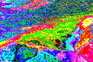 yaratıcı ve tasarım sanatı, kopyalama alanı duvar kağıdı, soyut renkli doku arkaplanı  