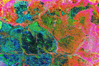 yaratıcı ve tasarım sanatı, kopyalama alanı duvar kağıdı, soyut renkli doku arkaplanı  